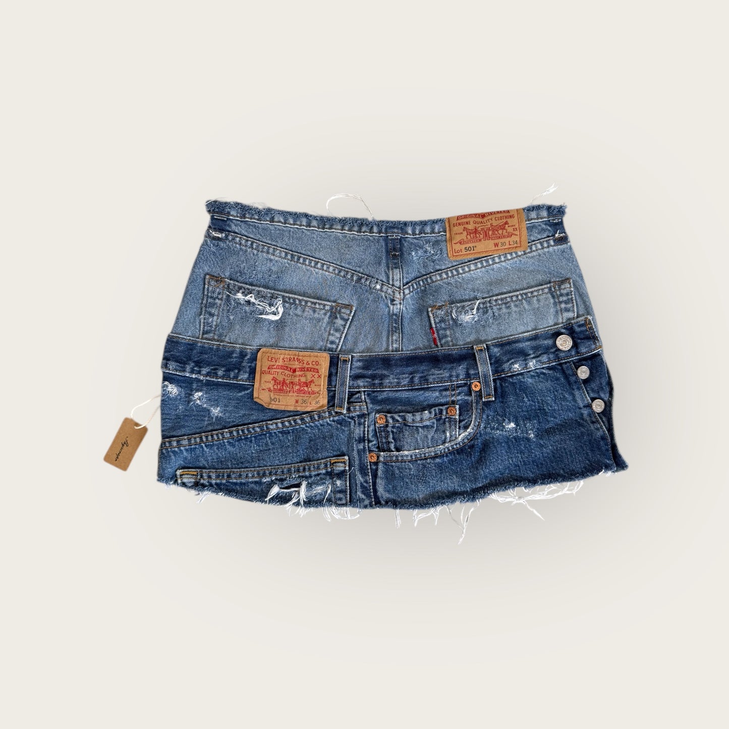 "DOUBLE" SKIRT W29 H37